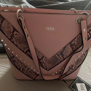 Vera Neumann Pink Studded Purse